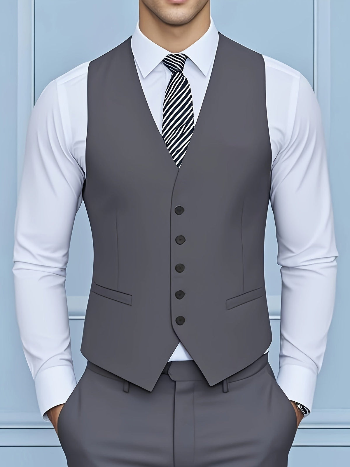 Heren gilet voor een formele outfit