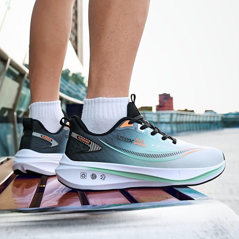 Lichtgewicht heren hardloopschoenen met ademend bovenwerk