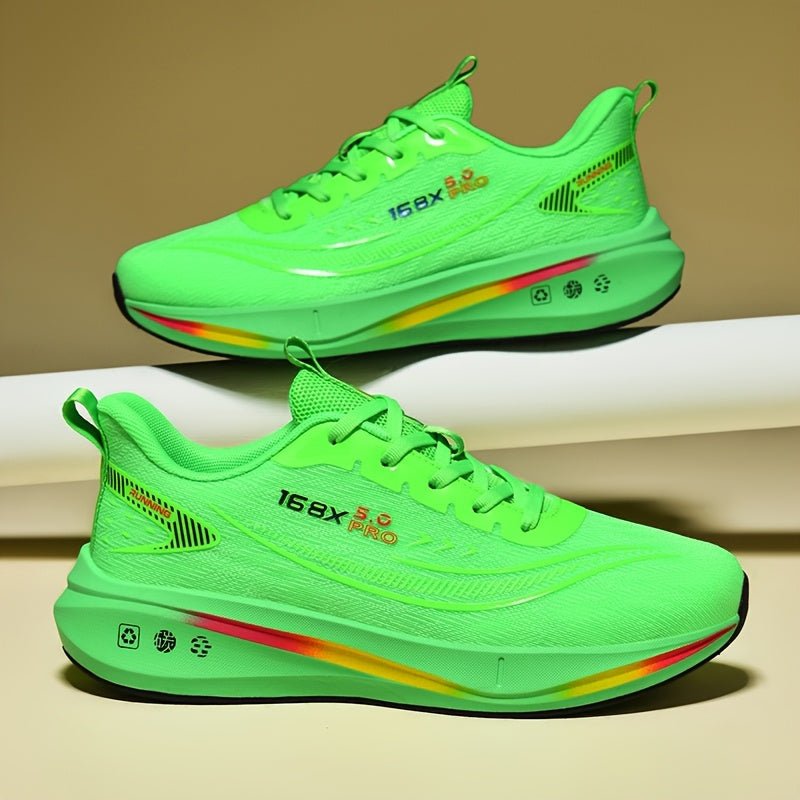Lichtgewicht heren hardloopschoenen met ademend bovenwerk