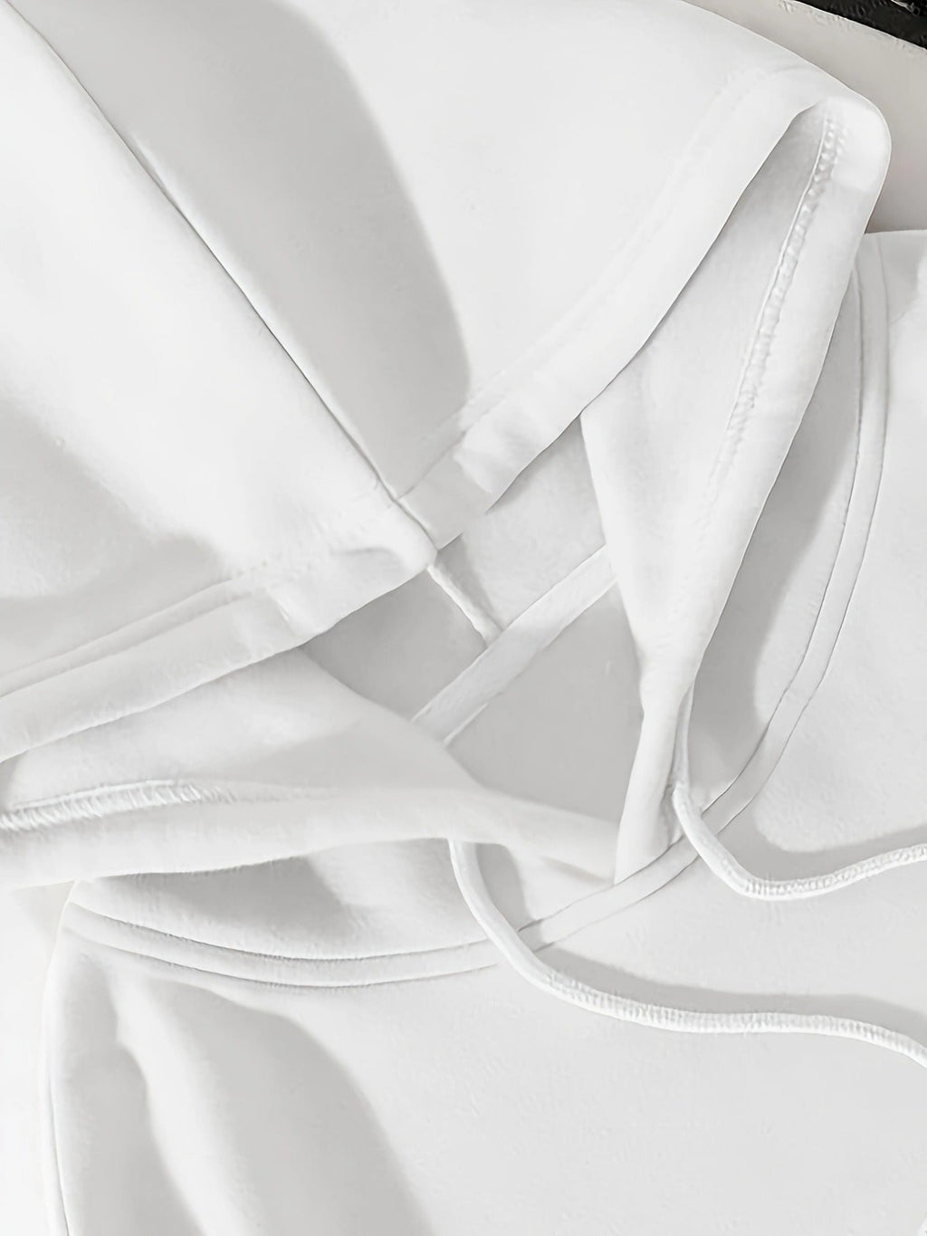 Heren Hoodie met Voering – Bedrukte Hoodie met Capuchon - Spotlights shopping