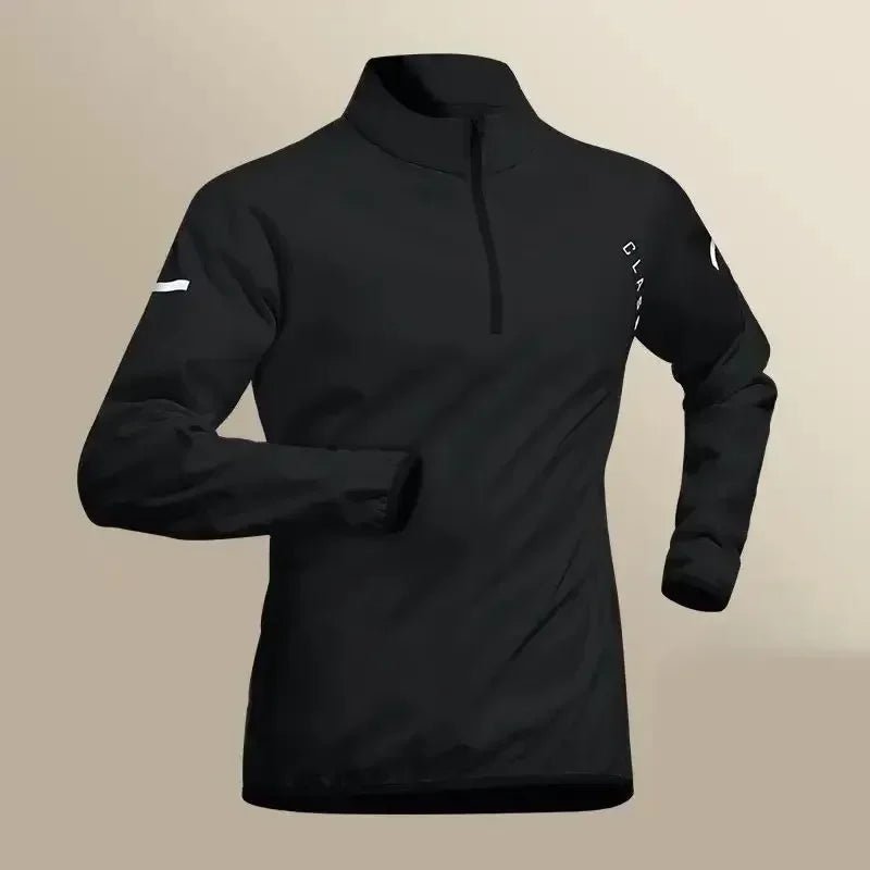 Heren trainingspak met half zip jas en comfortabele joggingbroek