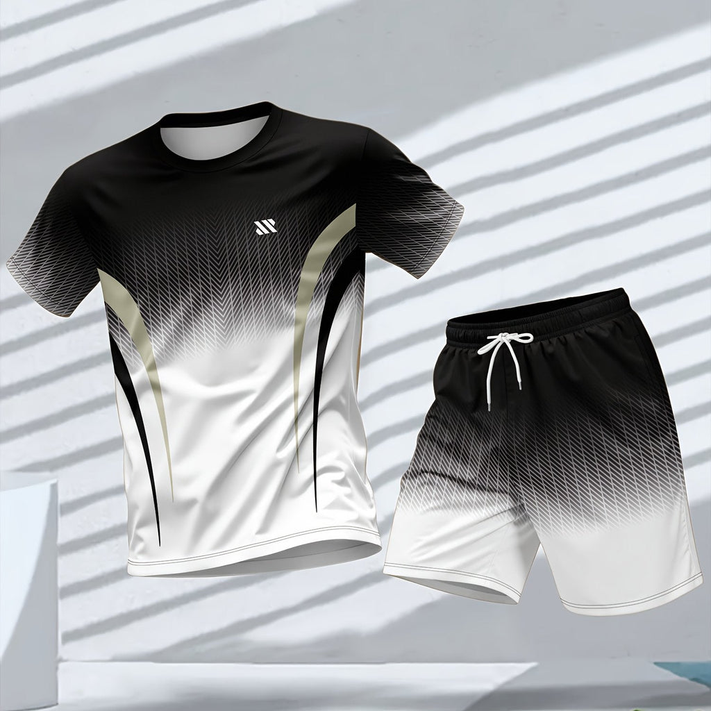 Heren zomer set met T-shirt en korte broek