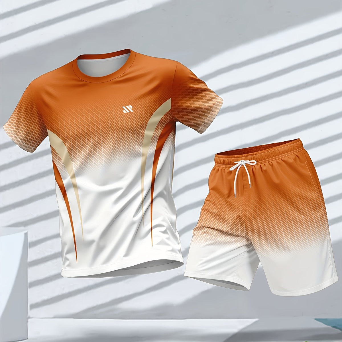 Heren zomer set met T-shirt en korte broek