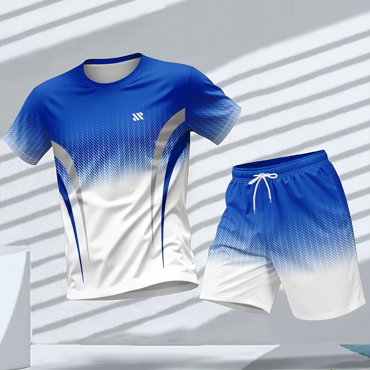 Heren zomer set met T-shirt en korte broek