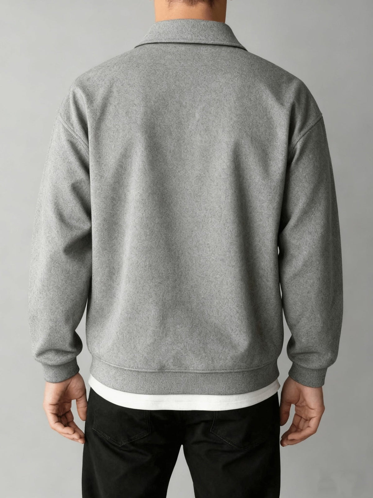 Herfst- en winter sportieve half-zip trui voor heren - Spotlights shopping