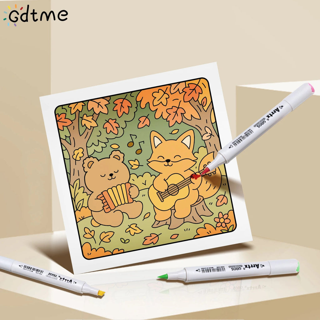 Herfst Kleurboek voor Volwassenen – Cozy Dieren & Herfst - Spotlights shopping