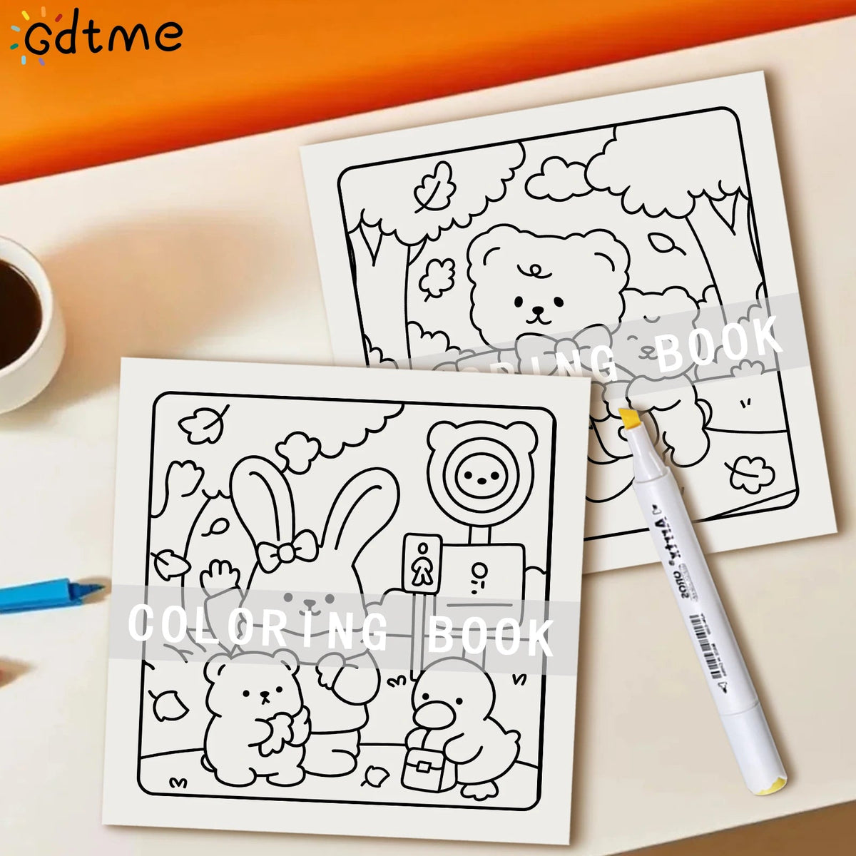 Herfst Kleurboek voor Volwassenen – Cozy Dieren & Herfst - Spotlights shopping