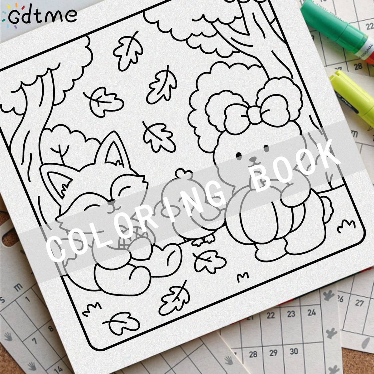 Herfst Kleurboek voor Volwassenen – Cozy Dieren & Herfst - Spotlights shopping