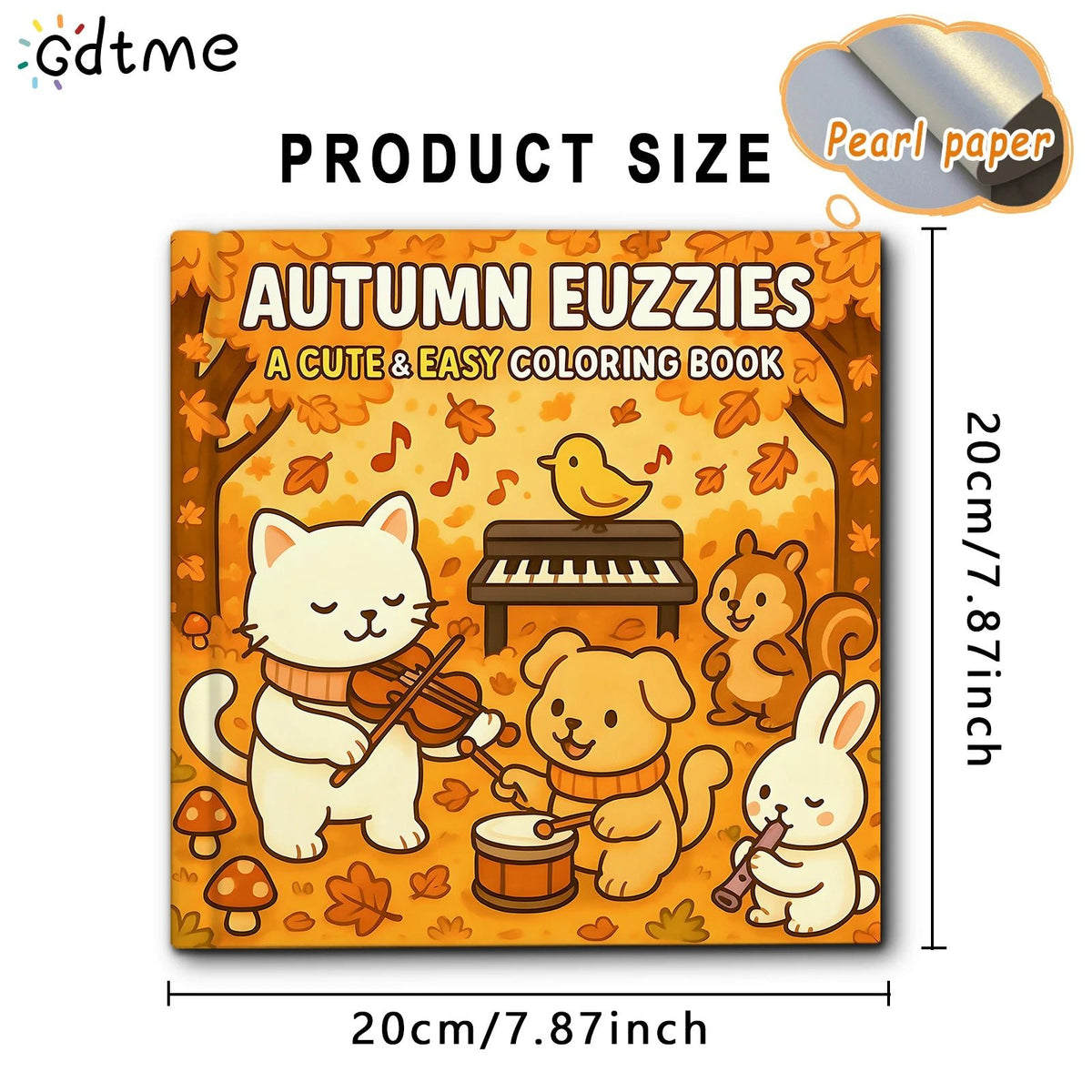 Herfst Kleurboek voor Volwassenen – Cozy Dieren & Herfst - Spotlights shopping