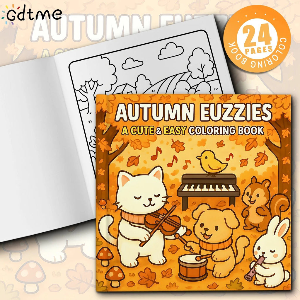 Herfst Kleurboek voor Volwassenen – Cozy Dieren & Herfst - Spotlights shopping