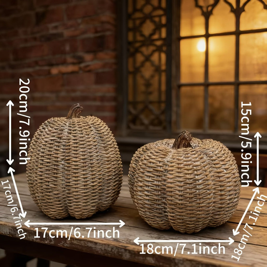 Herfst Pompoen Decoratie – Retro Ornament voor Tafel - Spotlights shopping