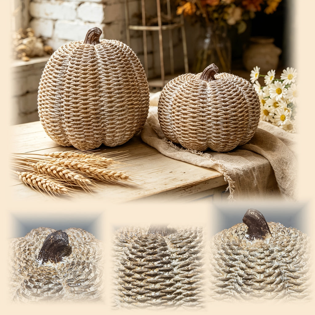 Herfst Pompoen Decoratie – Retro Ornament voor Tafel - Spotlights shopping