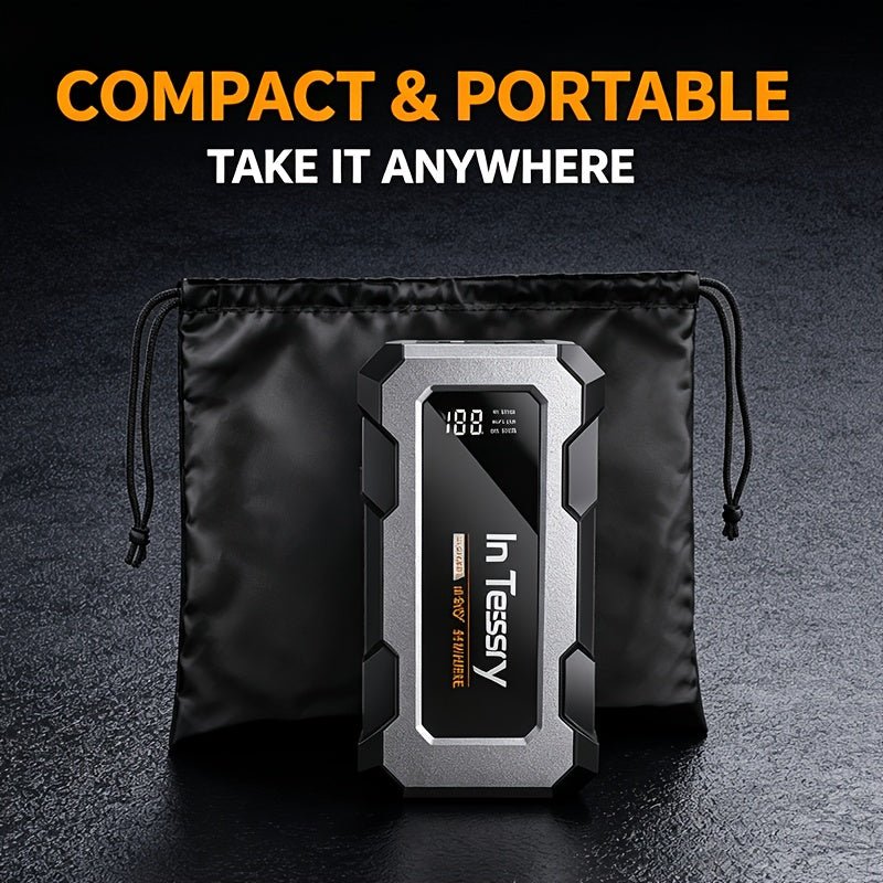 HINNE Jumpstarter 26800 mAh met Digitaal Display - Spotlights shopping