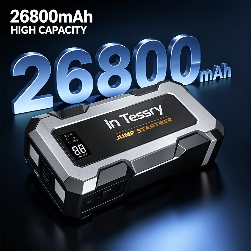 HINNE Jumpstarter 26800 mAh met Digitaal Display - Spotlights shopping