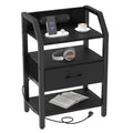 HLONONE Nachtkastje met USB, Stopcontacten en LED - Spotlights shopping