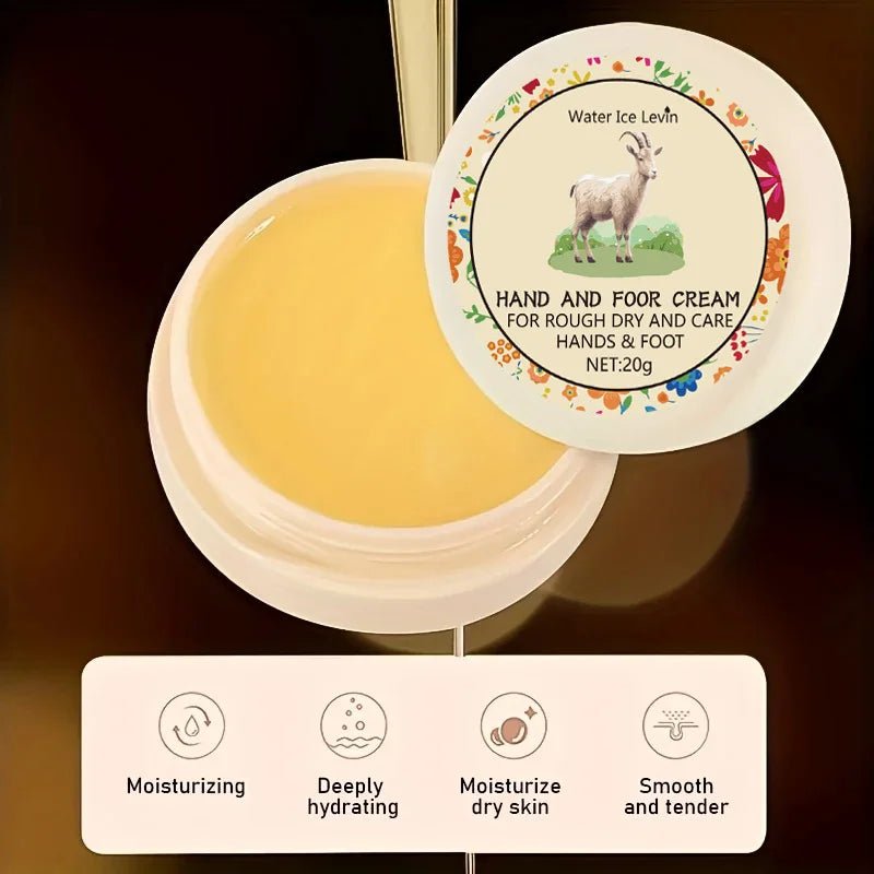 Honing en hyaluron crème voor de verzorging van droge en ruwe huid
