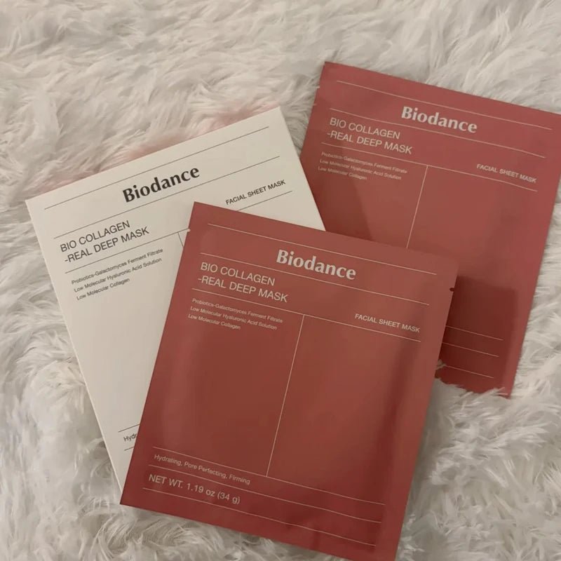 Biodance Collagen Hydrogel Gezichtsmasker met collageen en hyaluronzuur voor intens hydraterende huidverzorging