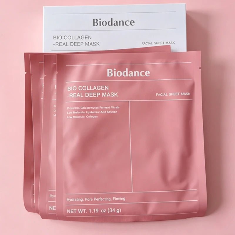 Biodance Collagen Hydrogel Gezichtsmasker met collageen en hyaluronzuur voor intens hydraterende huidverzorging