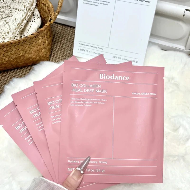 Biodance Collagen Hydrogel Gezichtsmasker met collageen en hyaluronzuur voor intens hydraterende huidverzorging