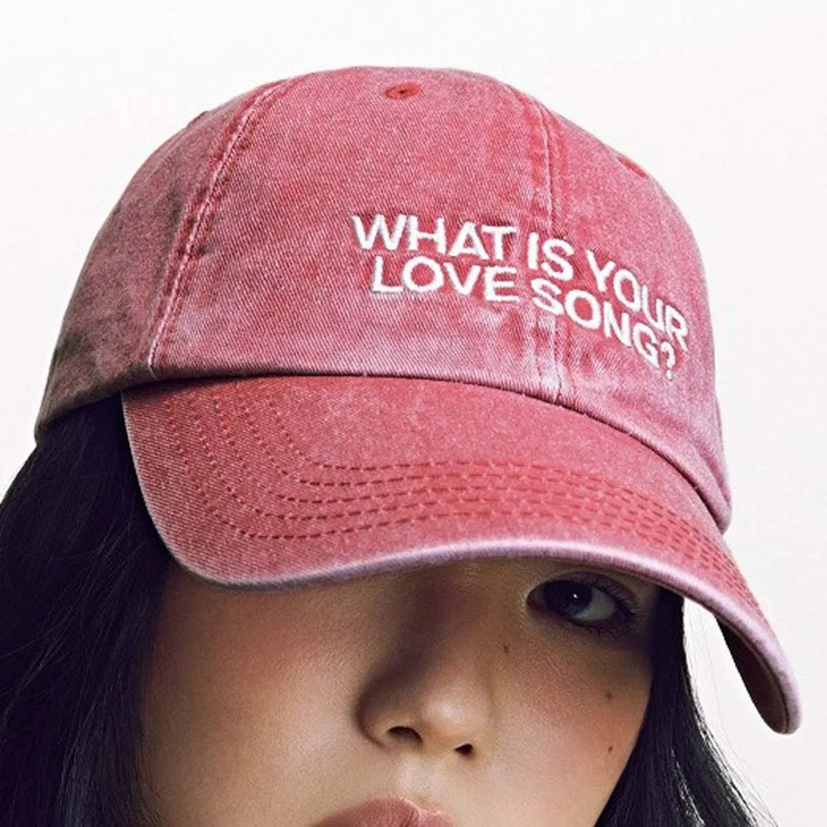 Hot-selling 2 Styles Washed Cotton Baseball Cap With Printed Distressed Soft Top Denim Hat Vintage Hat For Men & Women - Spotlights shopping