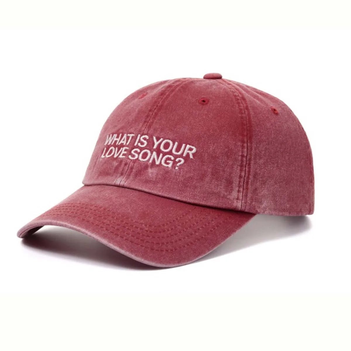 Hot-selling 2 Styles Washed Cotton Baseball Cap With Printed Distressed Soft Top Denim Hat Vintage Hat For Men & Women - Spotlights shopping
