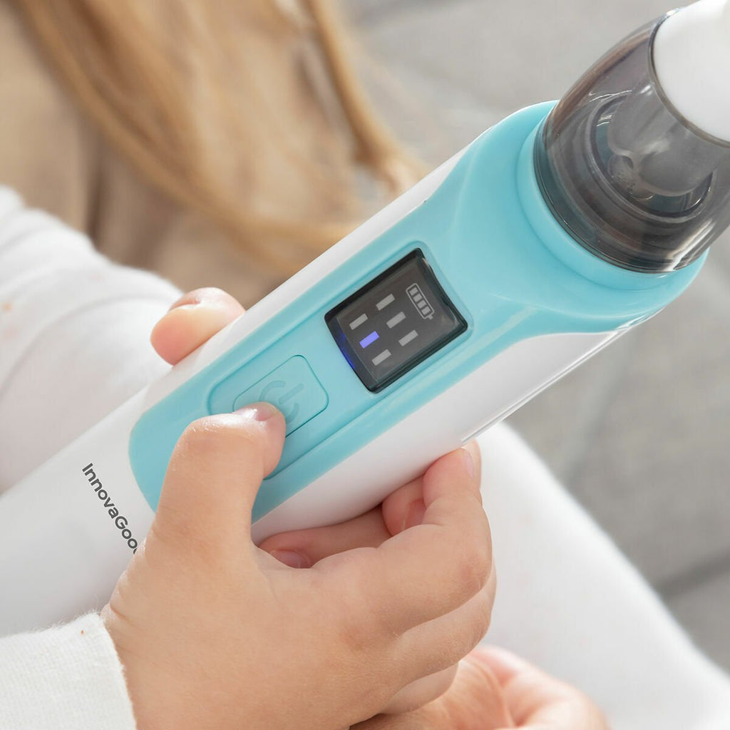 Nizi elektrische neusaspirator voor baby met 6 zuigstanden en siliconen opzetstukken