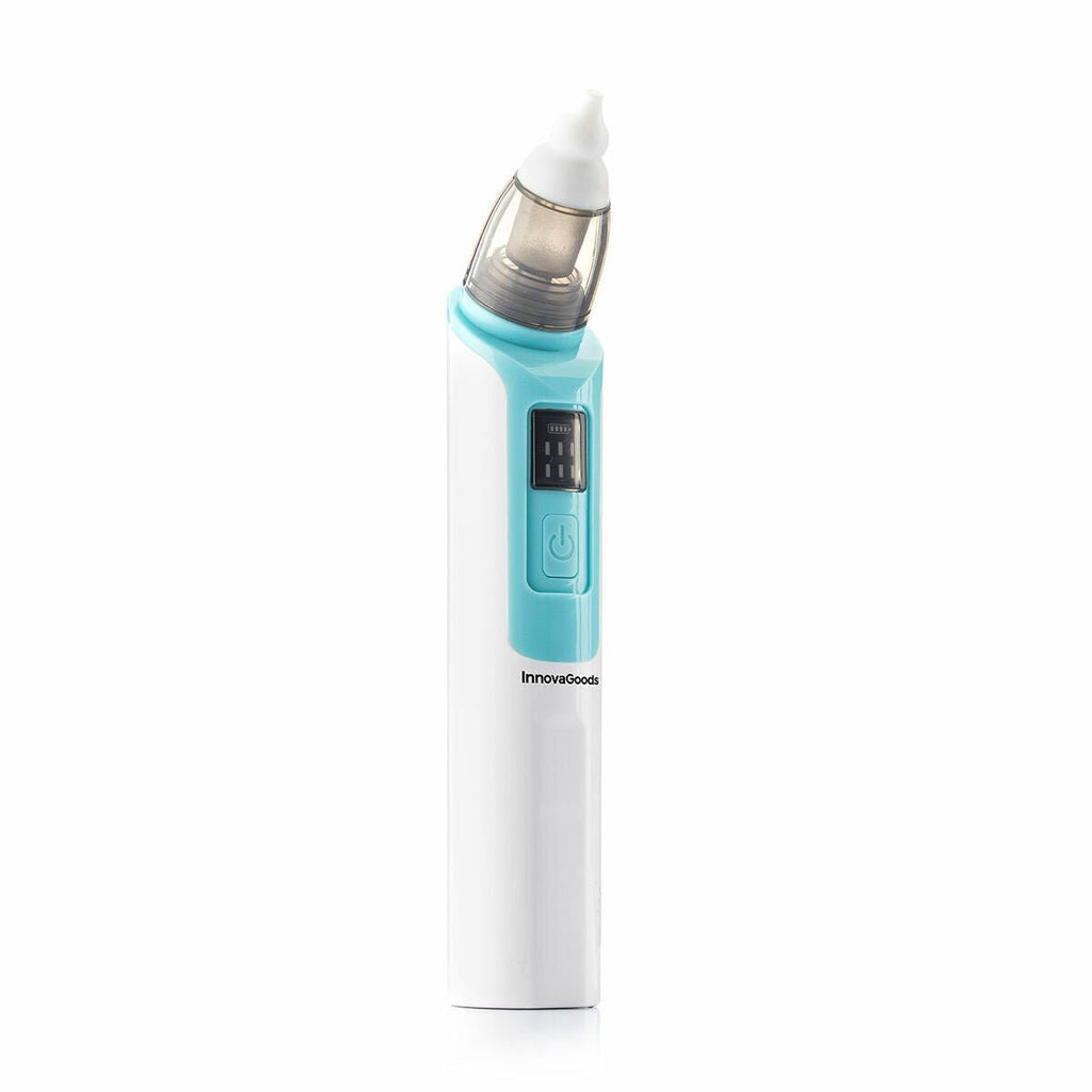 Nizi elektrische neusaspirator voor baby met 6 zuigstanden en siliconen opzetstukken