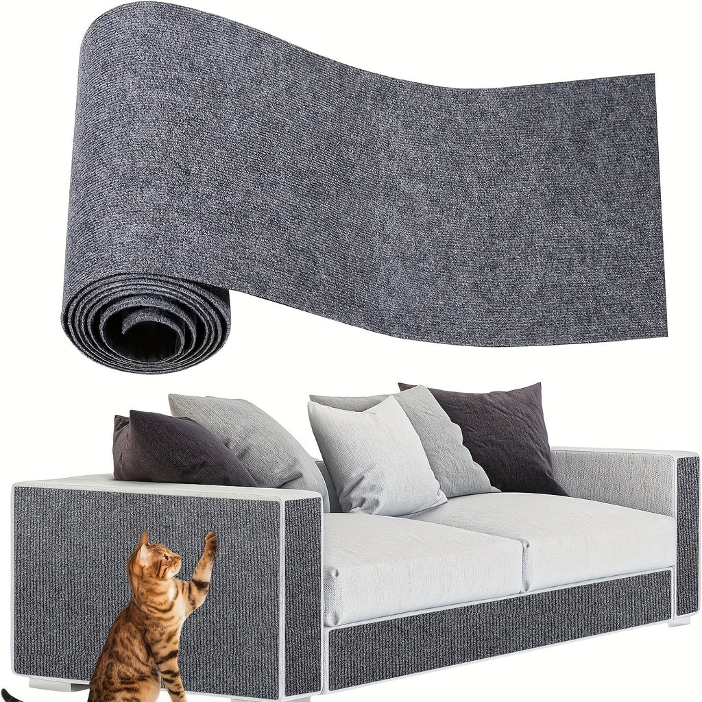 Zelfklevende katten krabmat van polyester voor meubels, muren en krabpalen