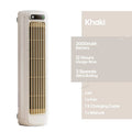 KINSCOTER draadloze luchtcirculatieventilator met 2000mAh accu voor bureau en wandmontage