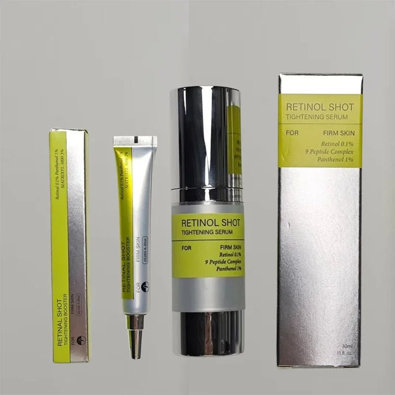 Korean Retinol Shot Tightening Face Serum Wrinkle Reduction Lifting Firming Diminishes Fine Lines Shrinks Pores Moisturizing - Spotlights shopping
