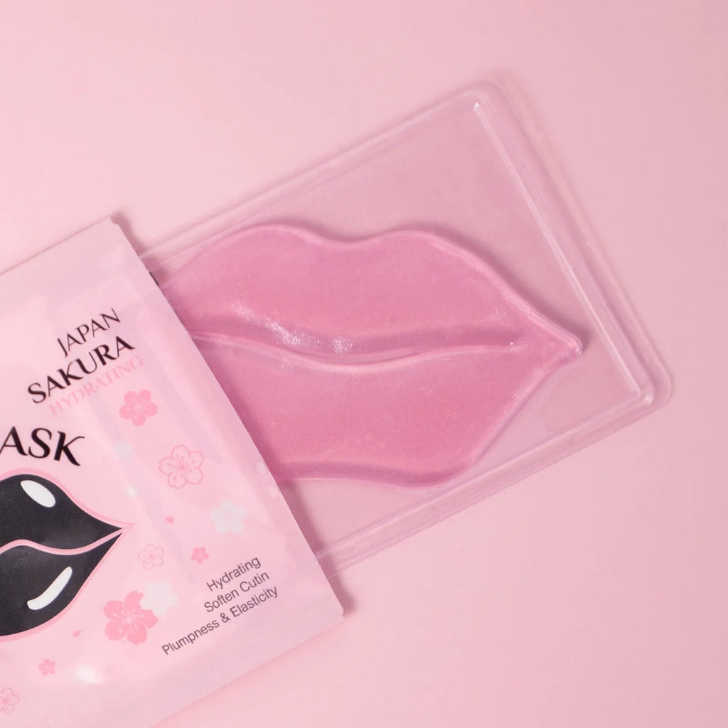 LAIKOU hydrogel lipmaskers voor hydraterende en verzorgende lipverzorging