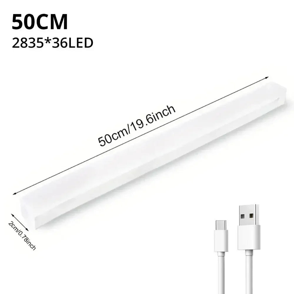 LED Bewegingssensor Lamp USB Oplaadbaar – Draadloze Magnetische Kastverlichting