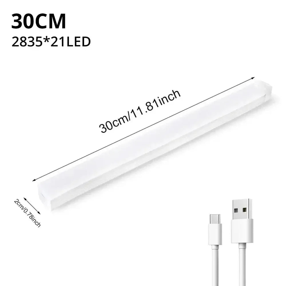 LED Bewegingssensor Lamp USB Oplaadbaar – Draadloze Magnetische Kastverlichting