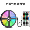 RGB LED Strip met afstandsbediening voor sfeerverlichting in woonkamer, slaapkamer en TV-achtergrond
