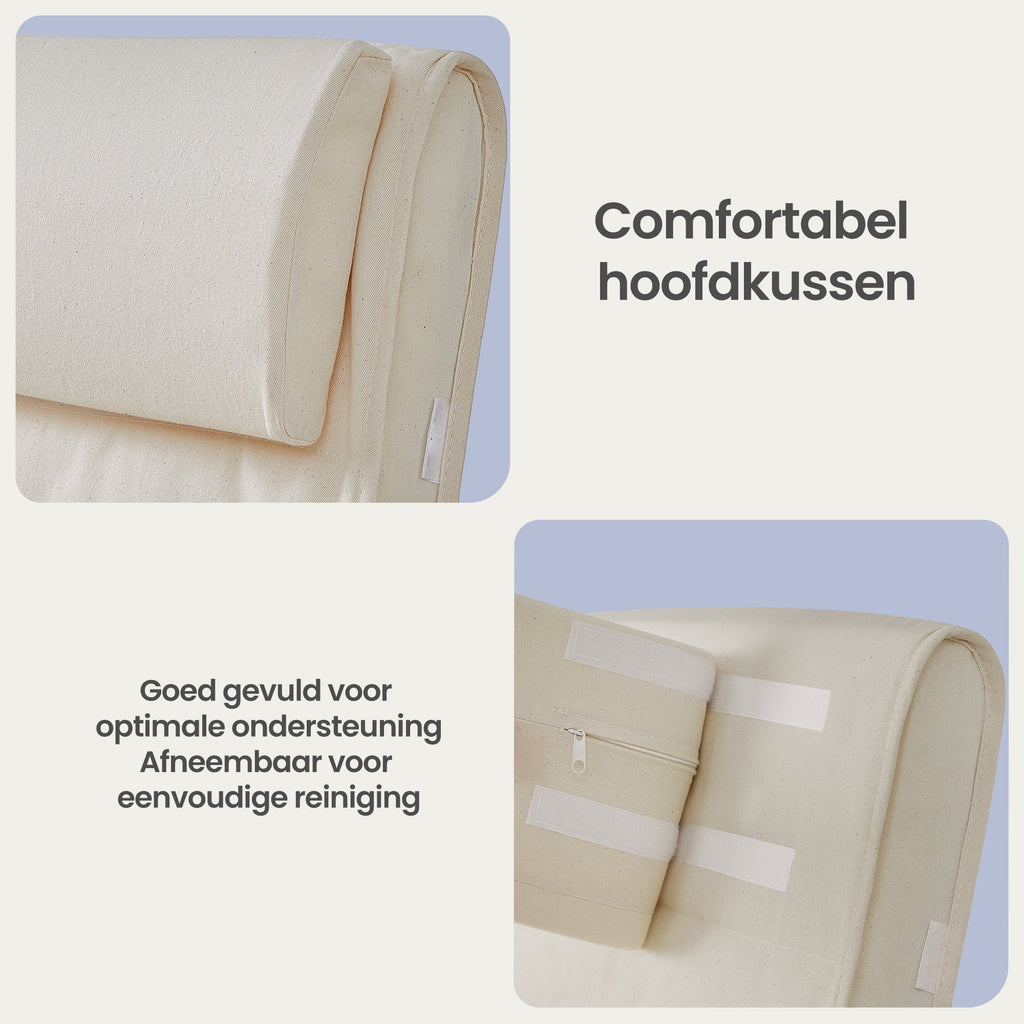 LEDREM Schommelstoel met Verstelbare Voetensteun - Spotlights shopping