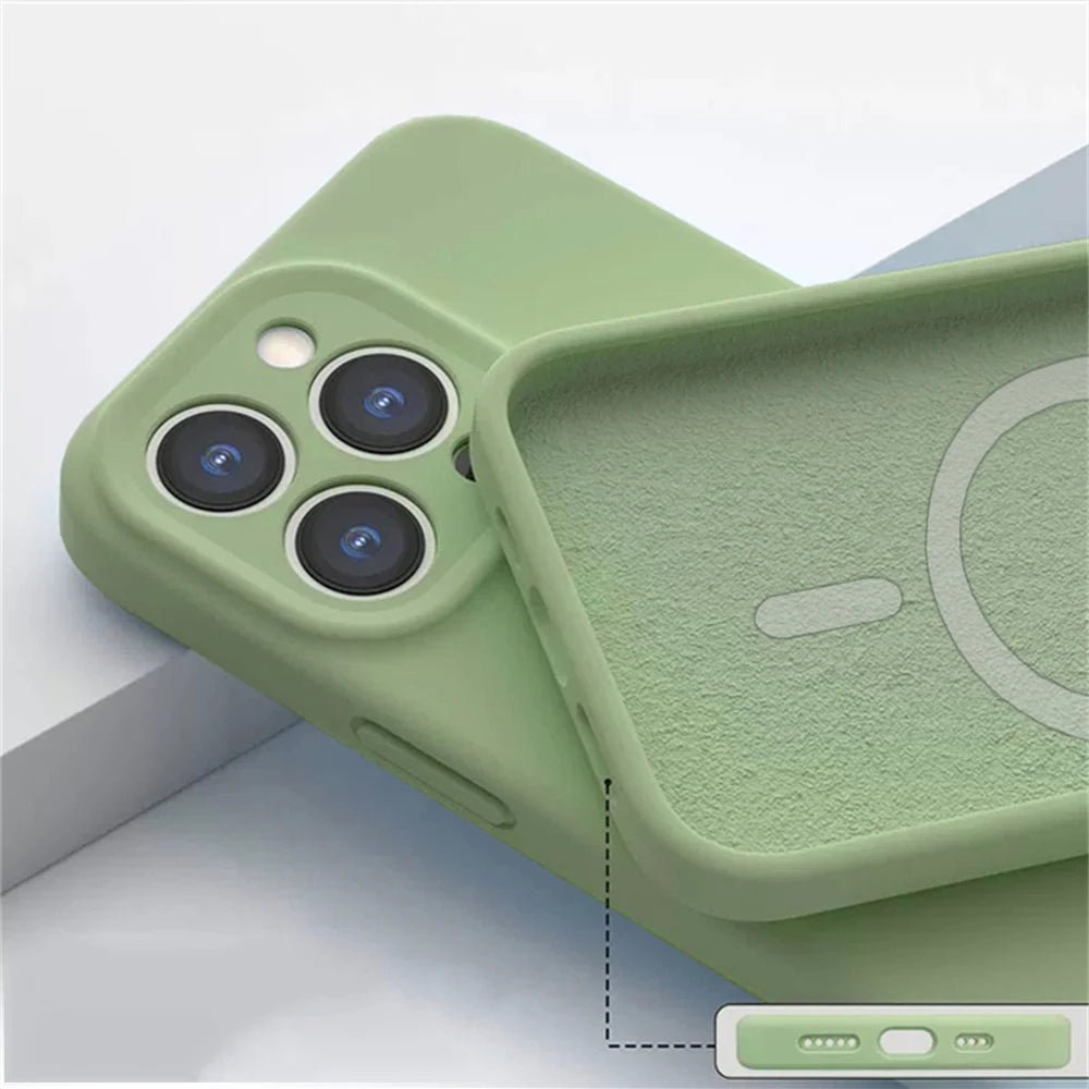 Siliconen MagSafe hoesje voor iPhone