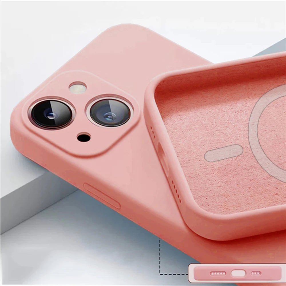 Siliconen MagSafe hoesje voor iPhone