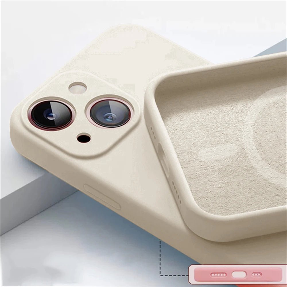 Siliconen MagSafe hoesje voor iPhone