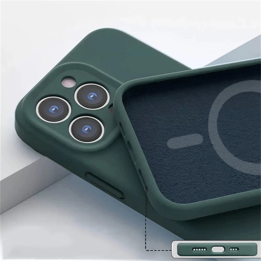 Siliconen MagSafe hoesje voor iPhone