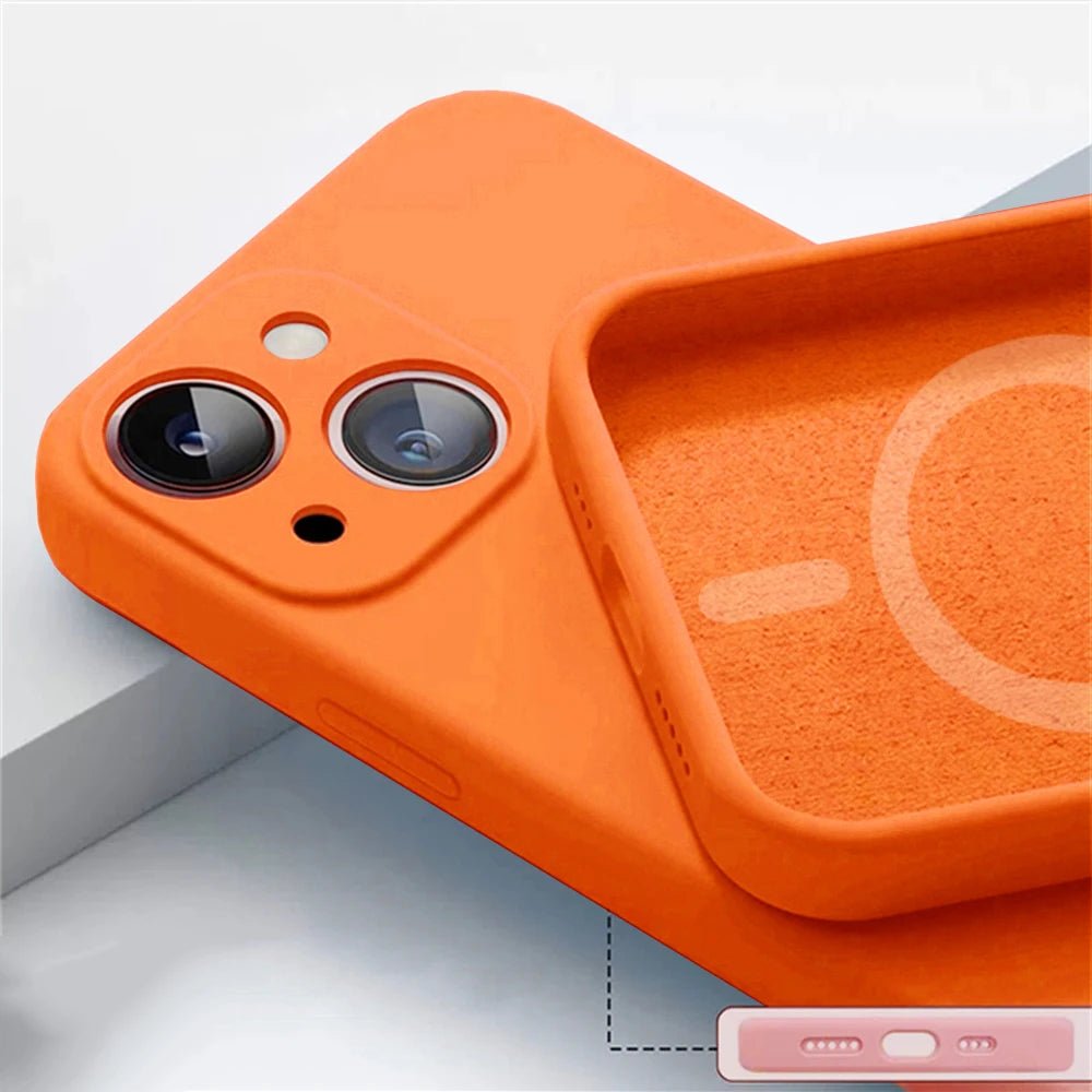 Siliconen MagSafe hoesje voor iPhone