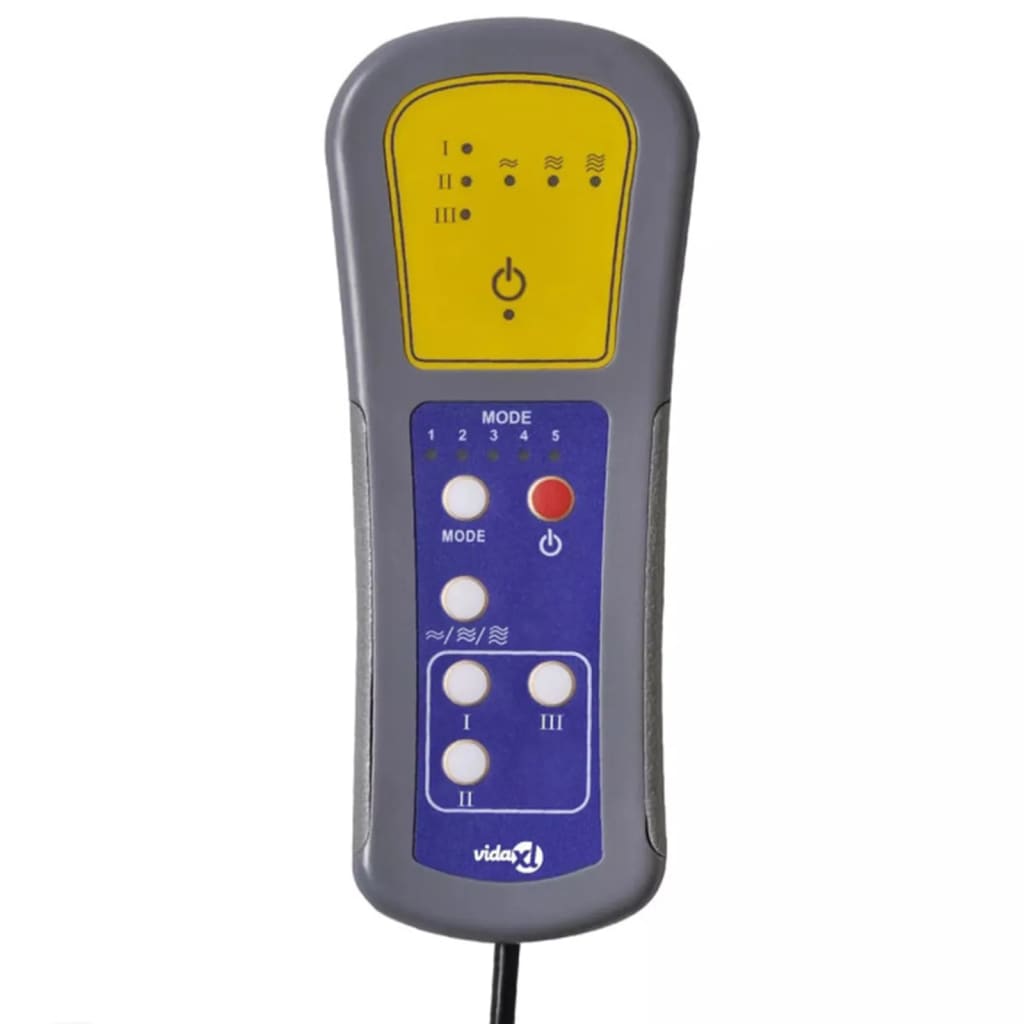 Luxe massagestoel van kunstleer met massagefunctie en verwarming voor optimaal zitcomfort