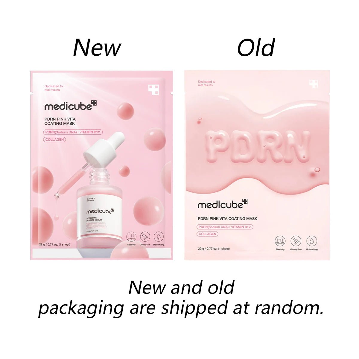Medicube Salmon DNA PDRN Pink Vita Coating Sheet Mask 10ea,Hydrogel Sheet Technology,Korean Skincare,K-Beauty,Korean Makeup - Spotlights shopping
