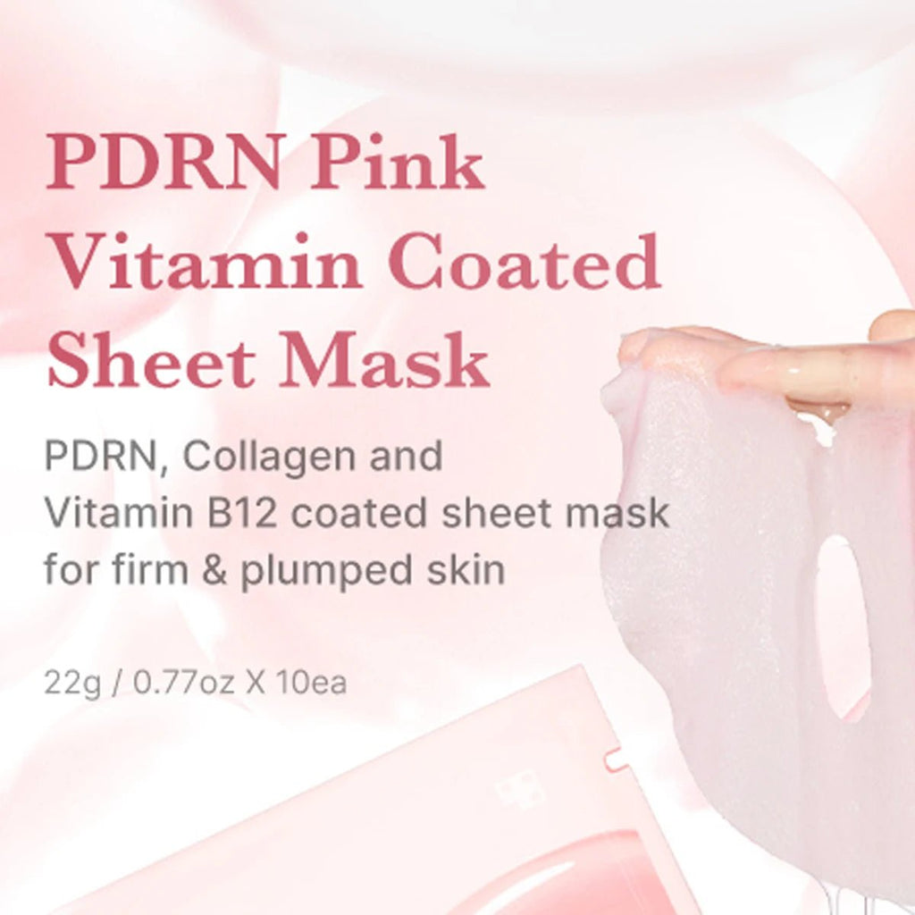 Medicube Salmon DNA PDRN hydrogel sheet mask met 10 hydraterende Koreaanse gezichtsmaskers