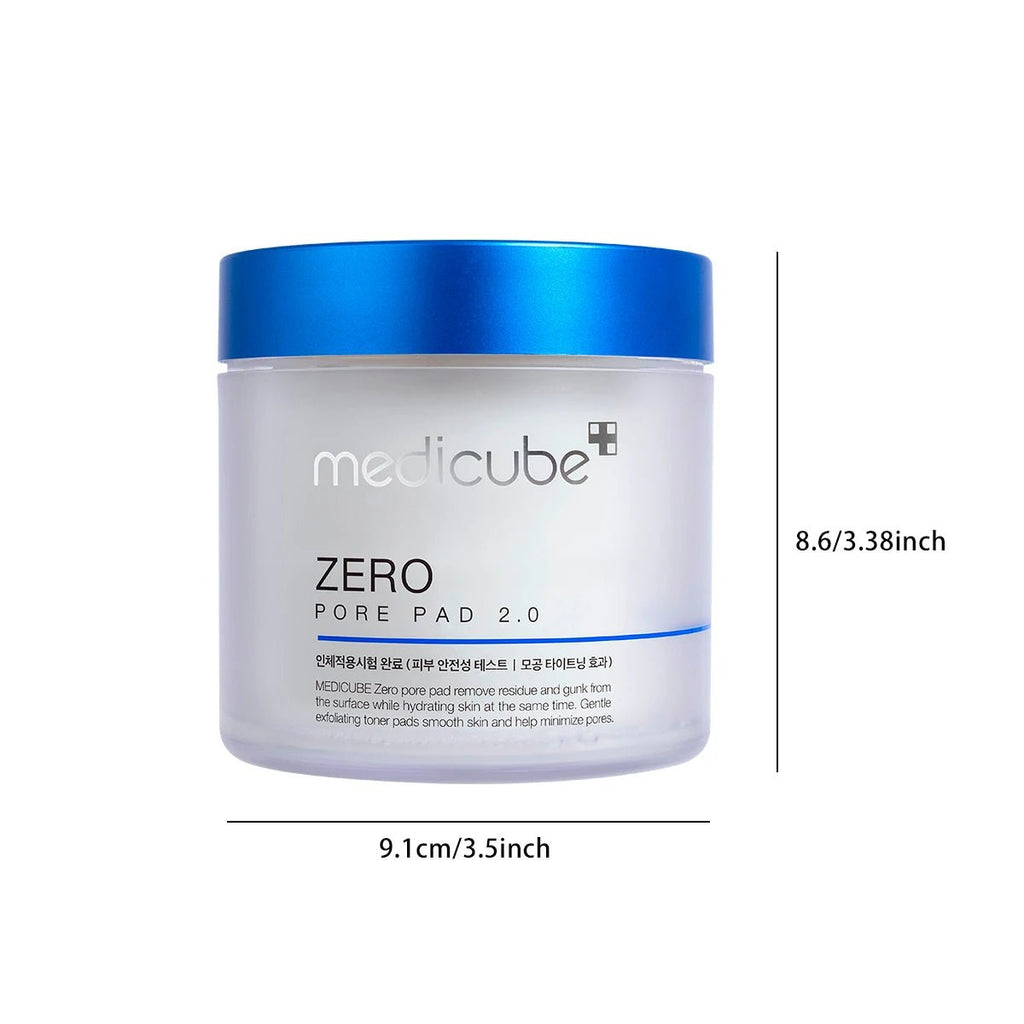 Medicube Zero Pore Pad 2.0 dubbelzijdige Koreaanse skincare pads