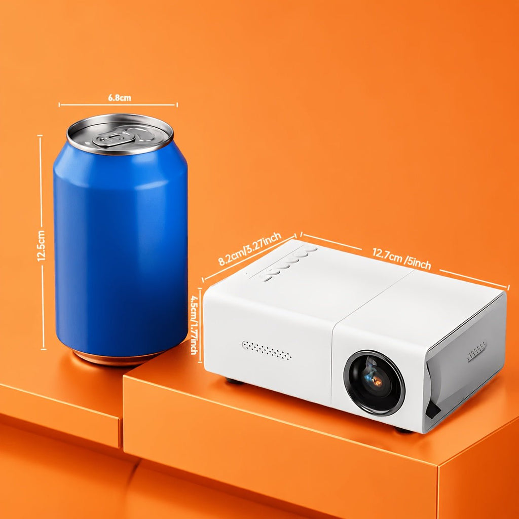 Mini Beamer – Draagbare Projector voor Films & Gaming - Spotlights shopping