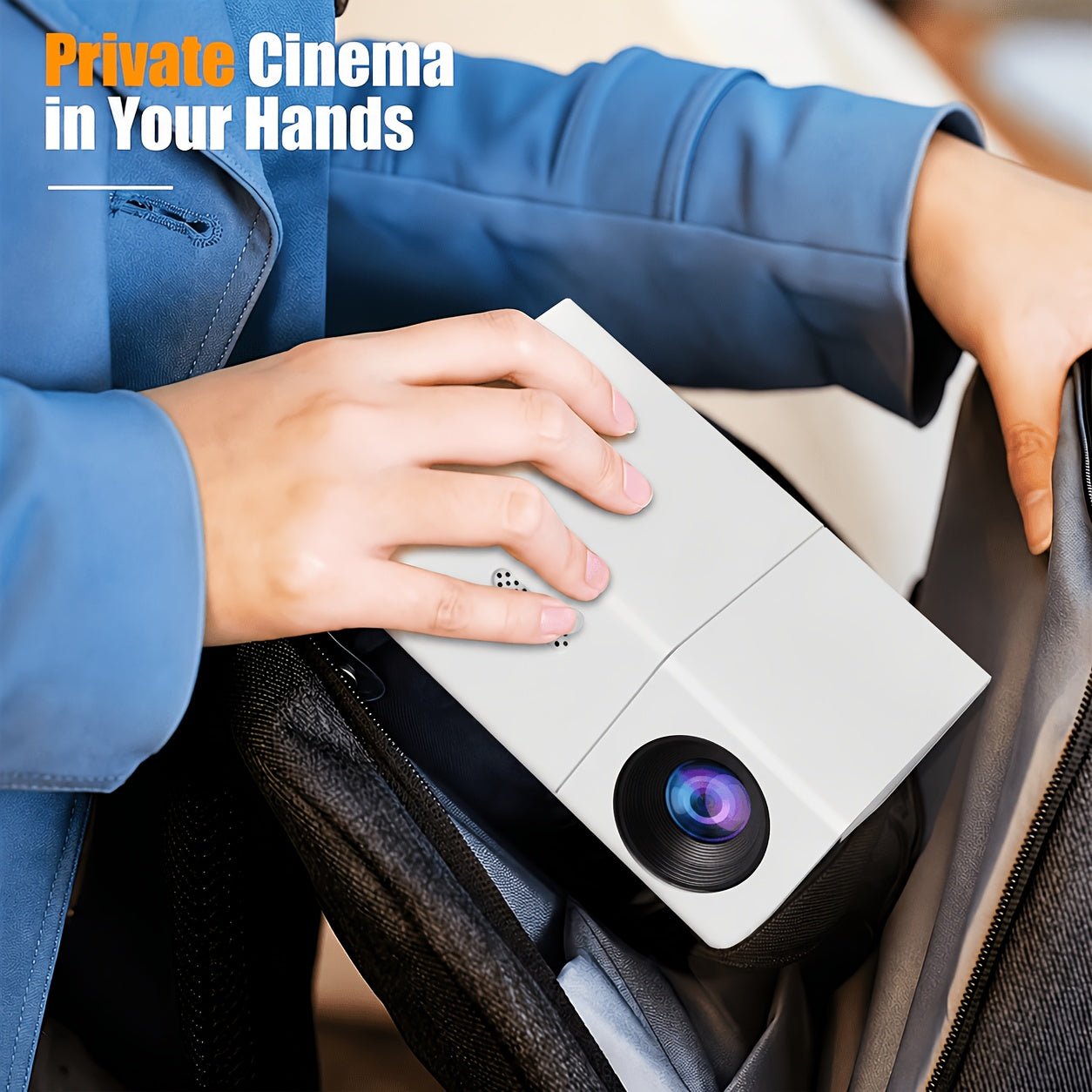 Mini Beamer – Draagbare Projector voor Films & Gaming - Spotlights shopping