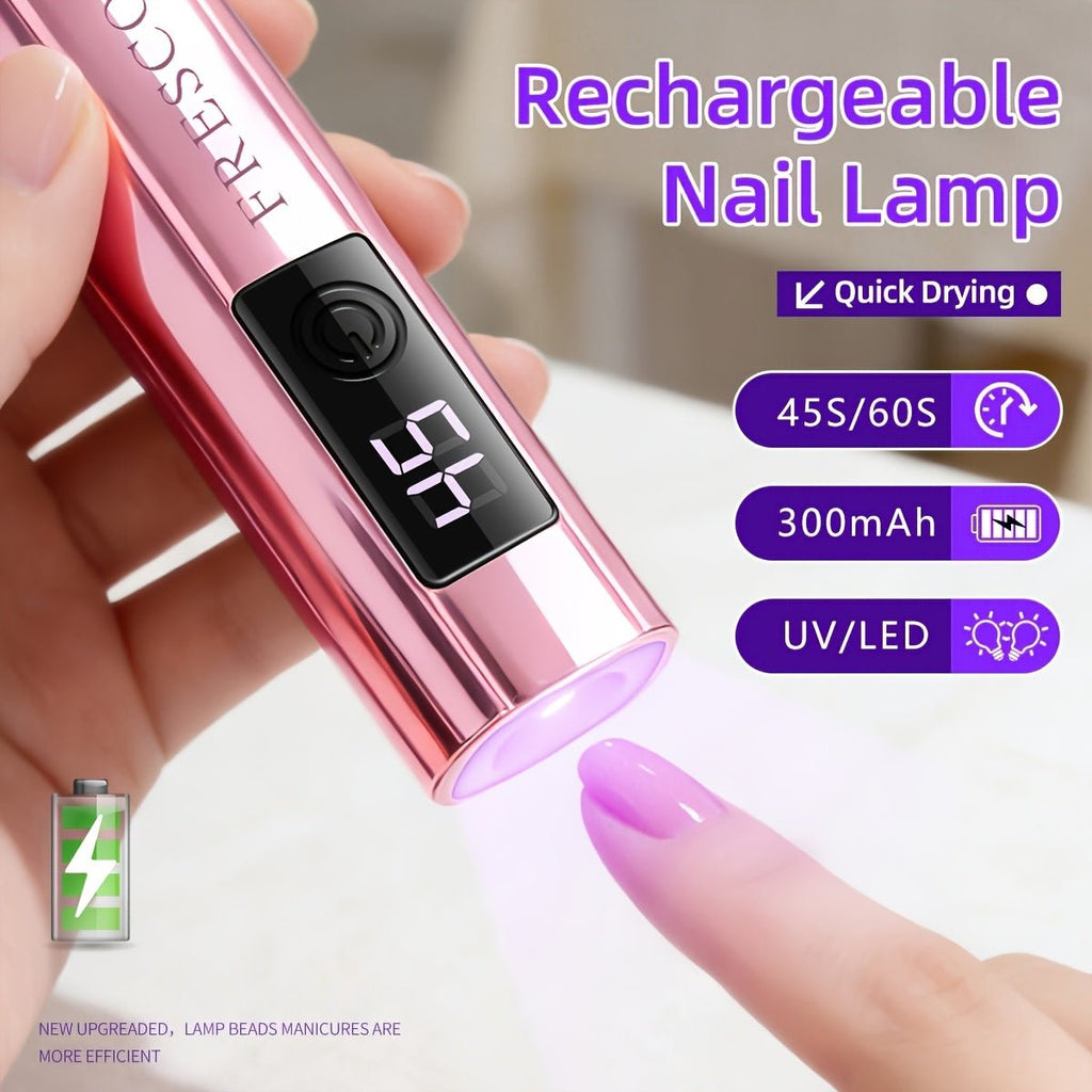 Mini Oplaadbare LED Nagellamp voor Gel Nagels - Spotlights shopping