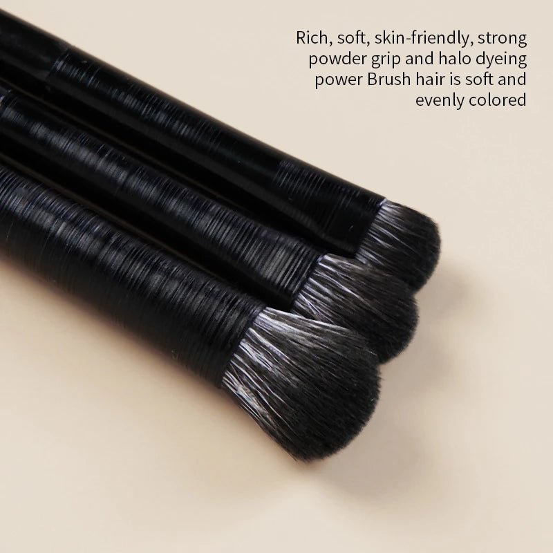 Oogmake-up kwastenset met oogschaduw-, eyeliner- en blendkwasten
