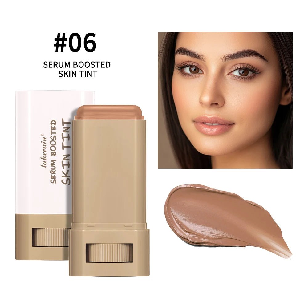 Hydraterende foundation stick met balm- en serumformule voor een natuurlijke make-up look