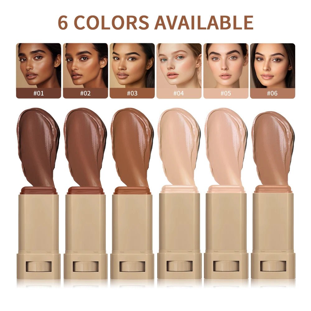 New Balm Serum Boosted Skin Tint Silky Texture Moisturizing Coverage Plumper Even Skin Tone Best Stick Foundation Travel Makeup - Spotlights shopping